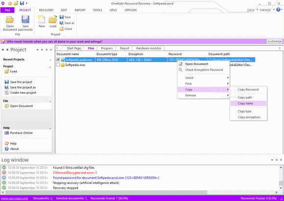 OneNote Password Recovery Crack + Activation Code Updated