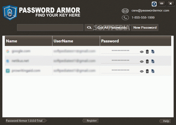 Password Armor Crack & Serial Number