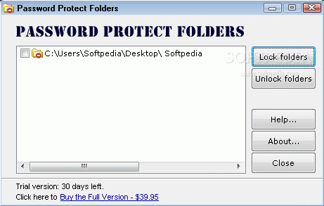 Password Protect Folders Crack With Activation Code 2022