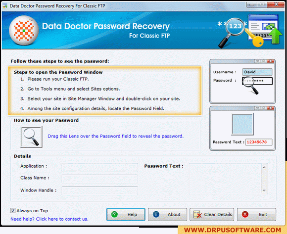 Password Recovery Software For Classic FTP Crack + Serial Key Download 2024