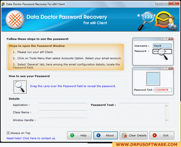 Password Recovery Software For eM Client Crack Plus License Key