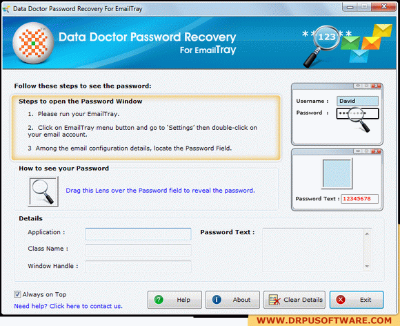 Password Recovery Software for EmailTray Crack + Activator (Updated)