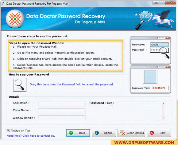 Password Recovery Software For Pegasus Mail Crack & Keygen