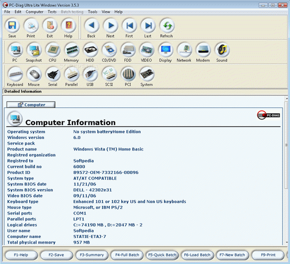 PC Diagnostics Serial Key Full Version