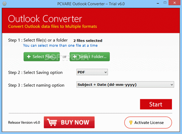 PCVARE Outlook Converter Crack + Serial Key (Updated)