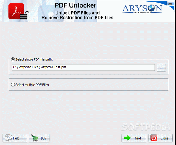 Aryson PDF File Unlocker Crack With Activator