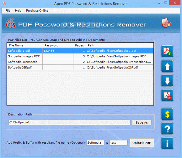 Apex PDF Password and Restrictions Remover Crack & License Key