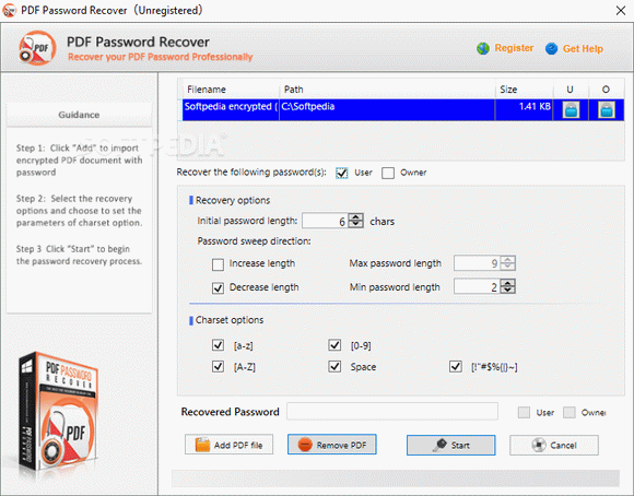 PDF Password Recover Crack + Activator Updated