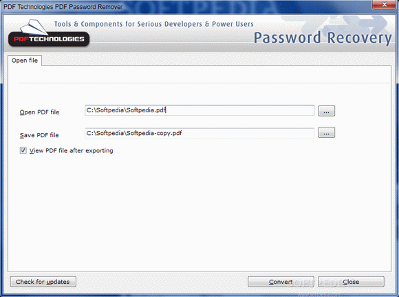 PDF Technologies PDF Password Remover Crack Plus Activator