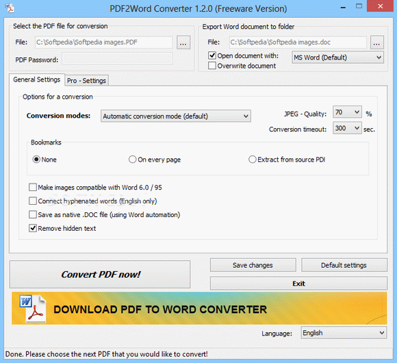 PDF2Word Converter Crack With Activation Code