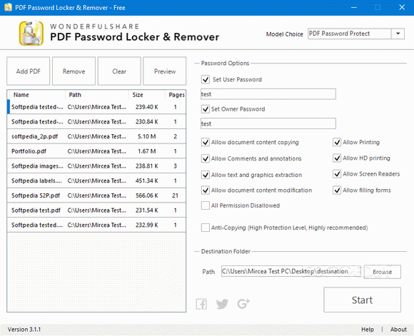 Wonderfulshare PDF Password Locker & Remover Crack With Activator