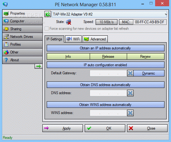 PE Network Manager Crack & Activation Code