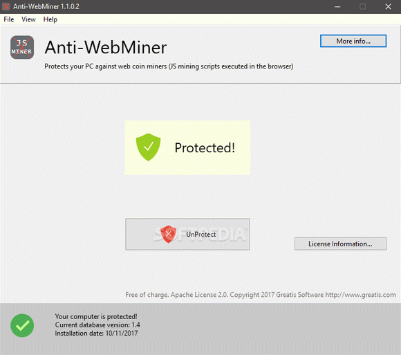 Portable Anti-WebMiner Crack & Serial Key