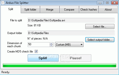 Portable Arduo File Splitter Crack + Serial Number Download