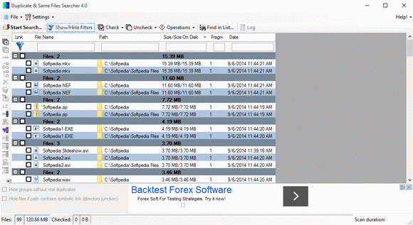 Portable Duplicate & Same Files Searcher Crack Full Version