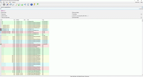 Portable EF Duplicate Files Manager Crack + License Key Updated