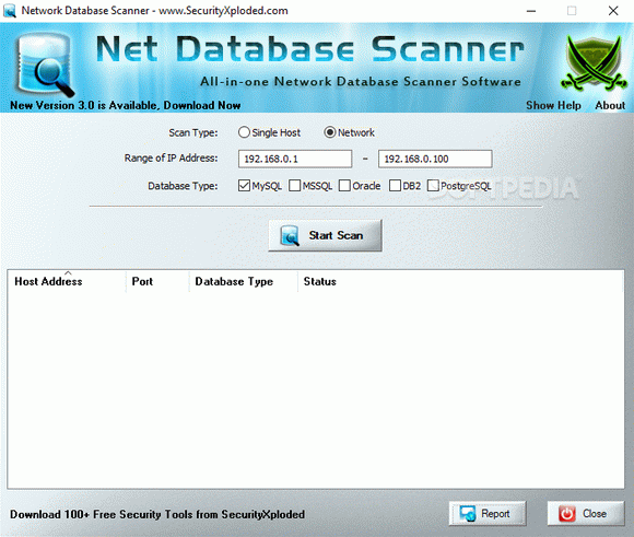 Portable Network Database Scanner Crack With Keygen Latest 2024