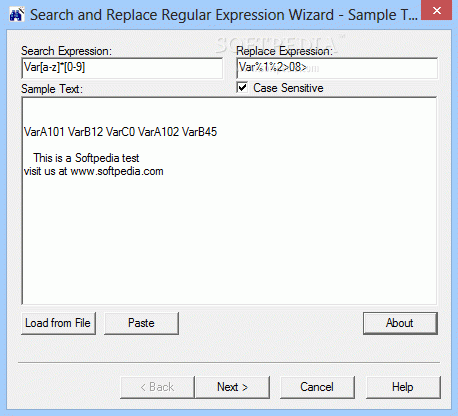 Portable Search and Replace Regular Expression Wizard Crack Plus Activation Code