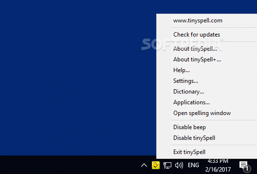 Portable tinySpell Crack + Serial Key Download