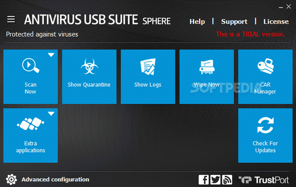 TrustPort Antivirus USB Suite Sphere Crack + Keygen Download 2024