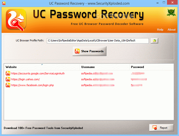Portable UC Password Recovery Crack & Serial Key