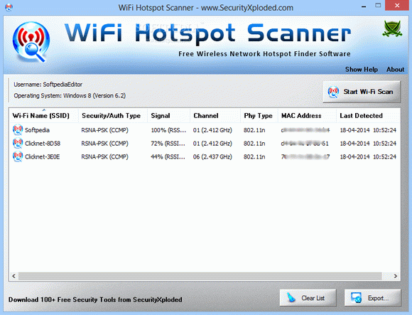 Portable WiFi Hotspot Scanner Crack Plus Activation Code