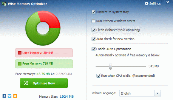 Portable Wise Memory Optimizer Activation Code Full Version