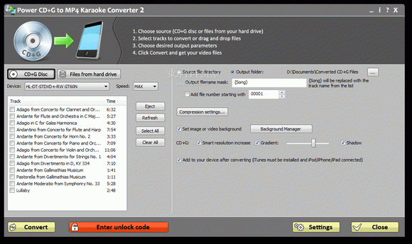 Power CD+G to MP4 Karaoke Converter Crack + Serial Number Updated