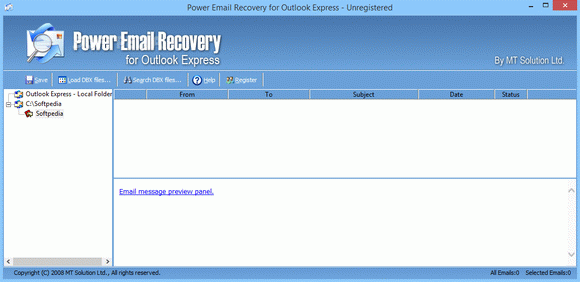 Power Email Recovery for Outlook Express Crack Full Version