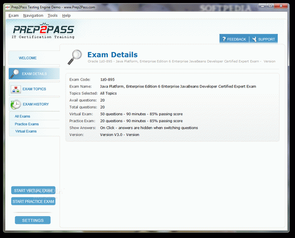 Prep2Pass 1Z0-895 Practice Testing Engine Crack + Activator (Updated)