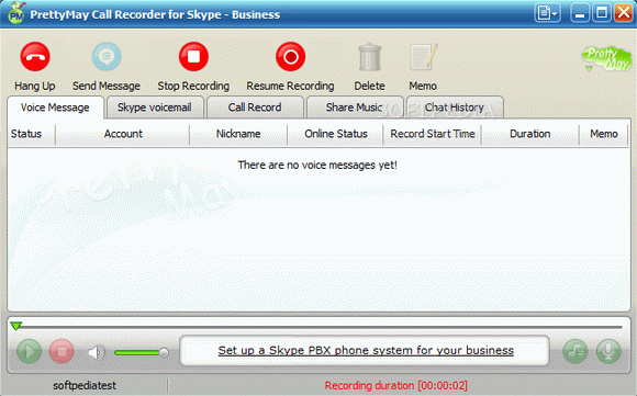 PrettyMay Call Recorder for Skype Busines Crack With Serial Key