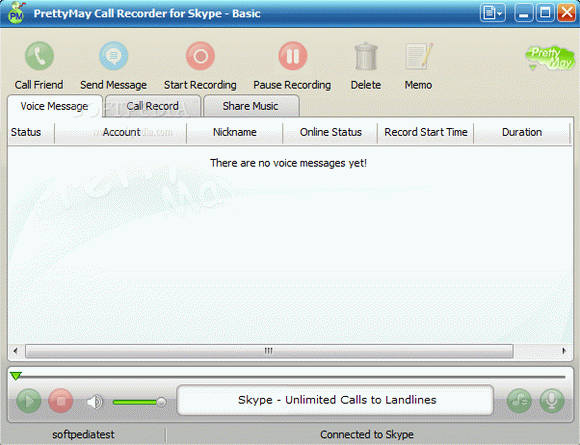 PrettyMay Call Recorder for Skype Basic Serial Key Full Version