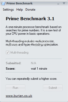 Prime Benchmark Crack With License Key