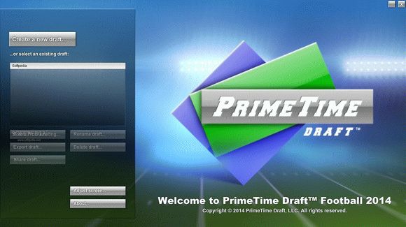 PrimeTime Draft Football 2017 Crack Plus Activator