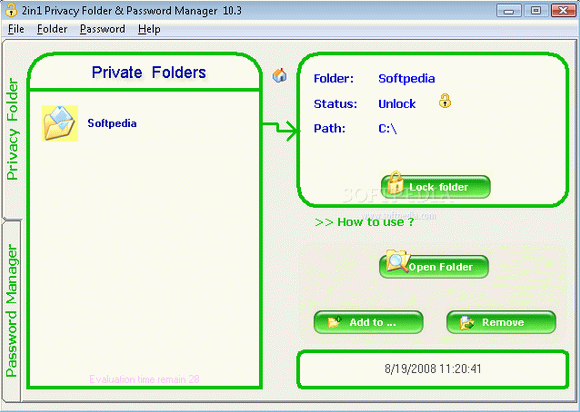2in1 Privacy Folder & Password Manager Crack & Activation Code