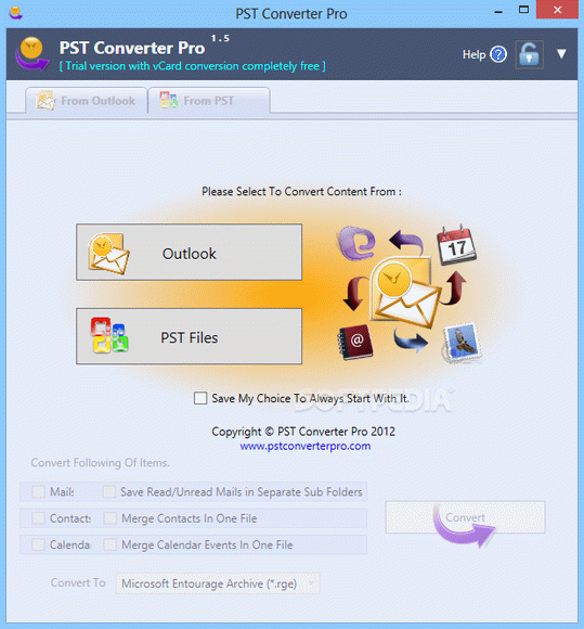 PST Converter Pro Crack With Serial Key
