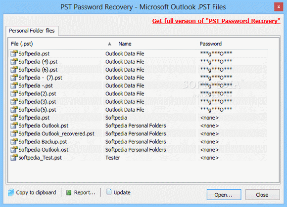PST Password Recovery Crack & Activation Code