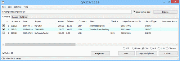 QFX2CSV Crack With Serial Key Latest