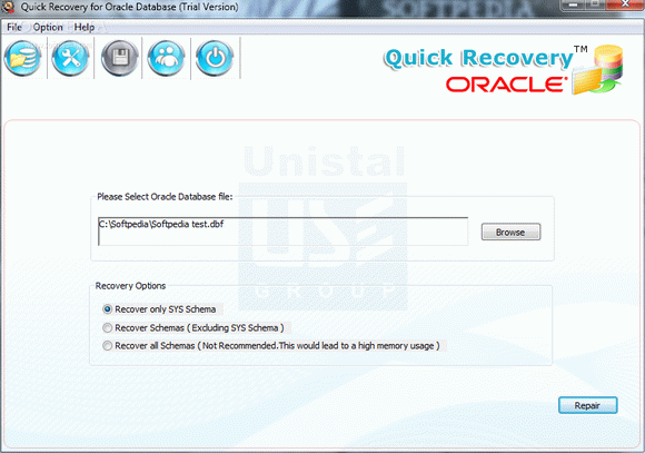 Quick Recovery for Oracle Database Serial Key Full Version