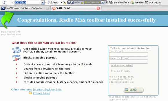 Radio Max toolbar for Firefox Crack + Activation Code