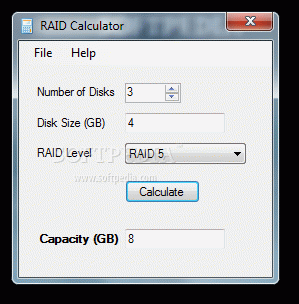RAID Calculator Activation Code Full Version