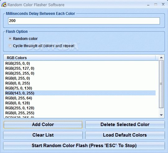 Random Color Flasher Software Crack With Activator Latest