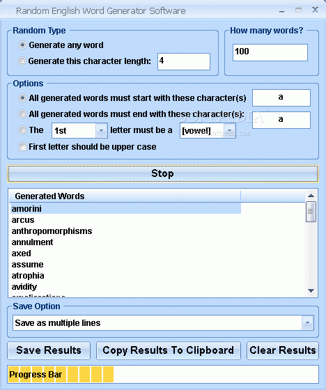 Random English Word Generator Software Activation Code Full Version