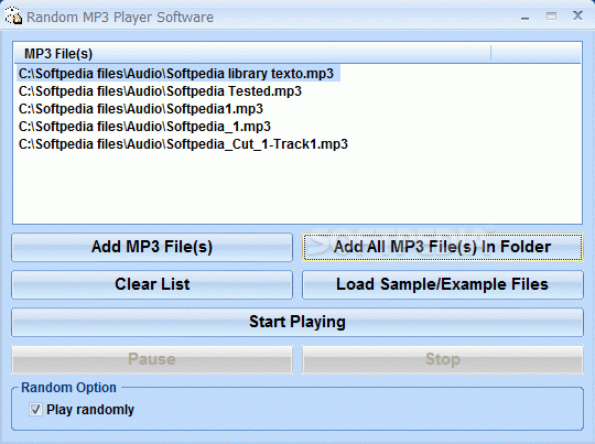 Random MP3 Player Software Crack With Keygen Latest