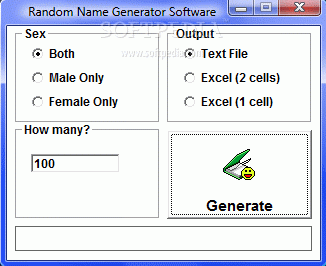 Random Name Generator Software Crack + Serial Number (Updated)