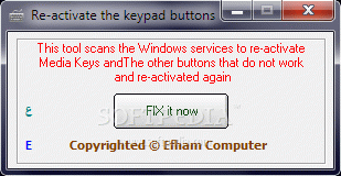 Re-activate keypad buttons Crack With Keygen Latest 2024