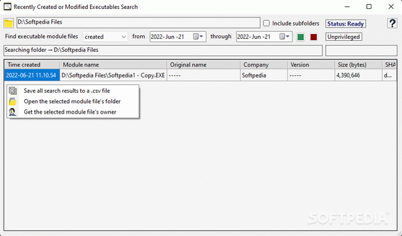 Recently Created or Modified Executables Search Crack With License Key Latest 2024