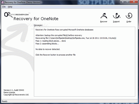 Recovery for OneNote Crack Plus Serial Key