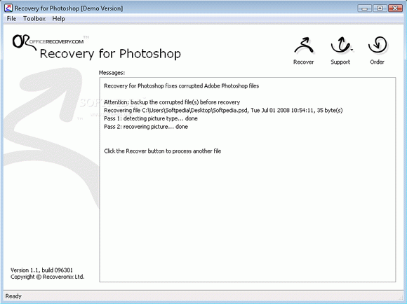 Recovery for Photoshop Crack + Activator