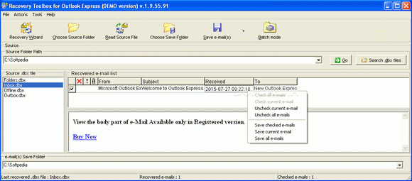 Recovery Toolbox for Outlook Express Crack & License Key